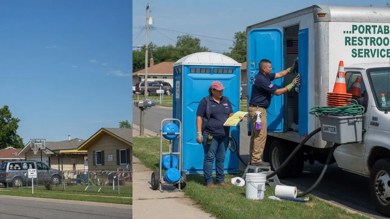 Portable Toilet Rental in Litchfield, IL near me